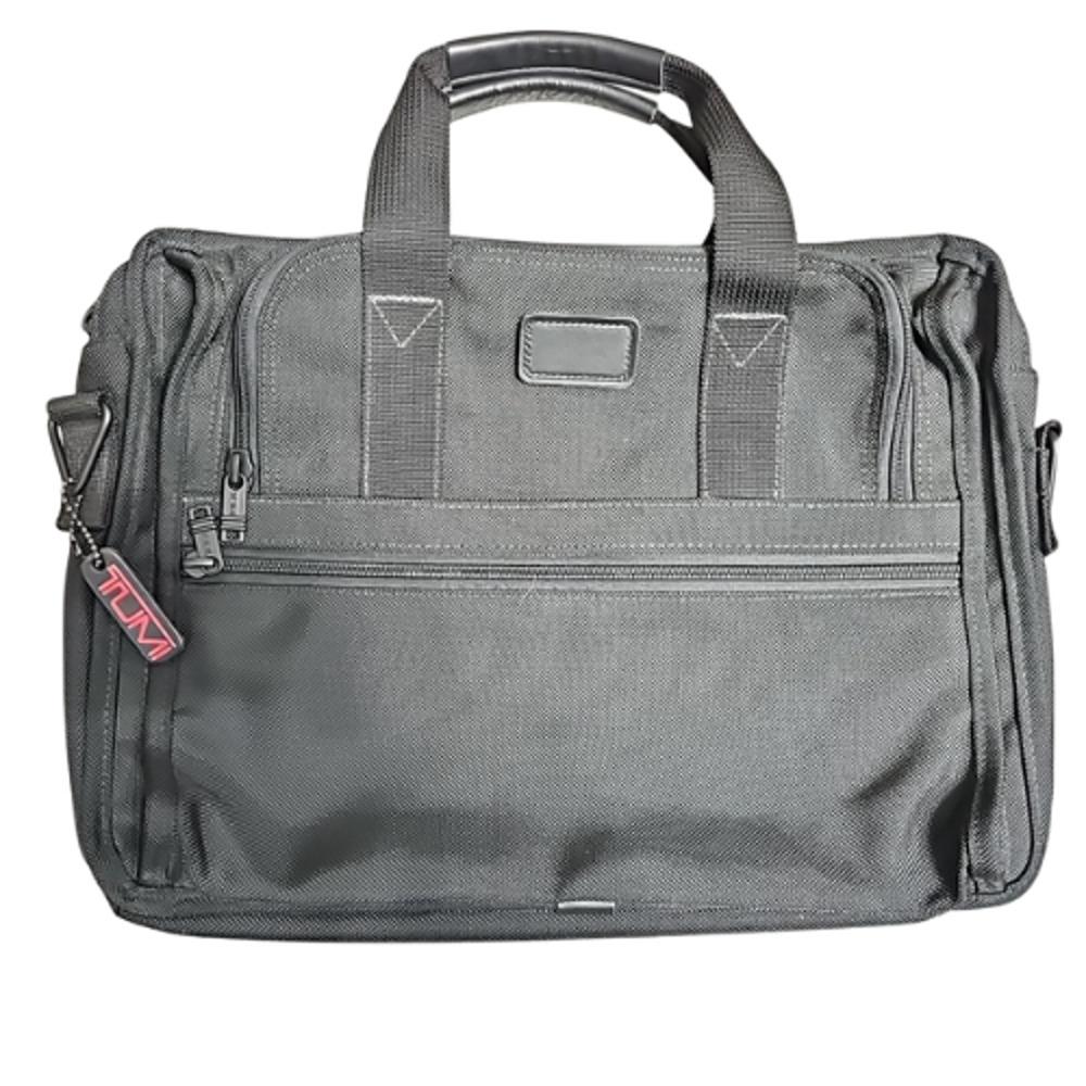 Tumi 15 inch Laptop Briefcase - Black